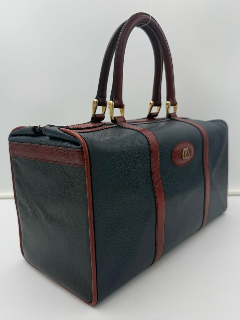🐢MORABITO 1905 PARIS • Leather Polochon 36 Bag • Imperial Warrant Made in FRANCE